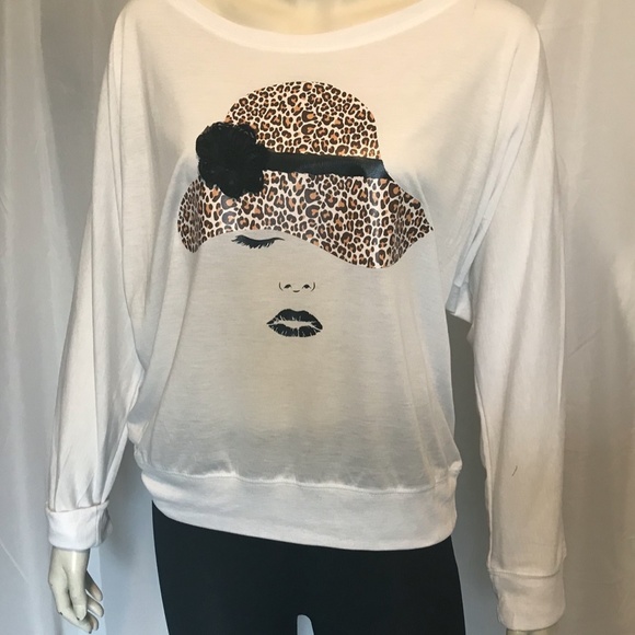 Flowy Long Sleeve Tee HTV/Embellishment NWOT - Picture 4 of 8